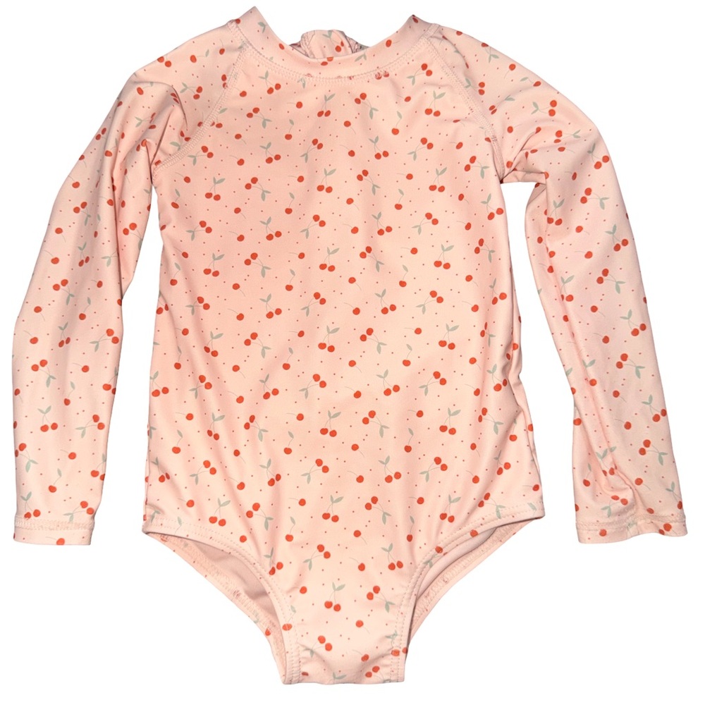 Rylee + Cru cherry swim 18-24m
